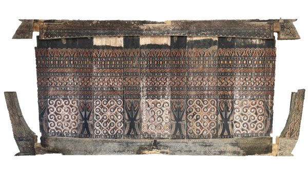 Carved Antique Sulawesi Toraja Wall Panel