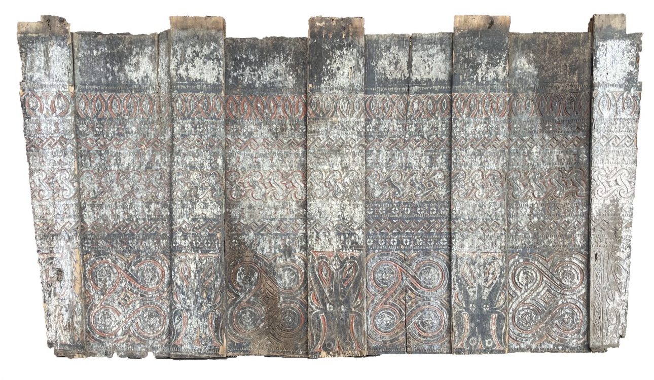 A Hand Carved Toraja Panel