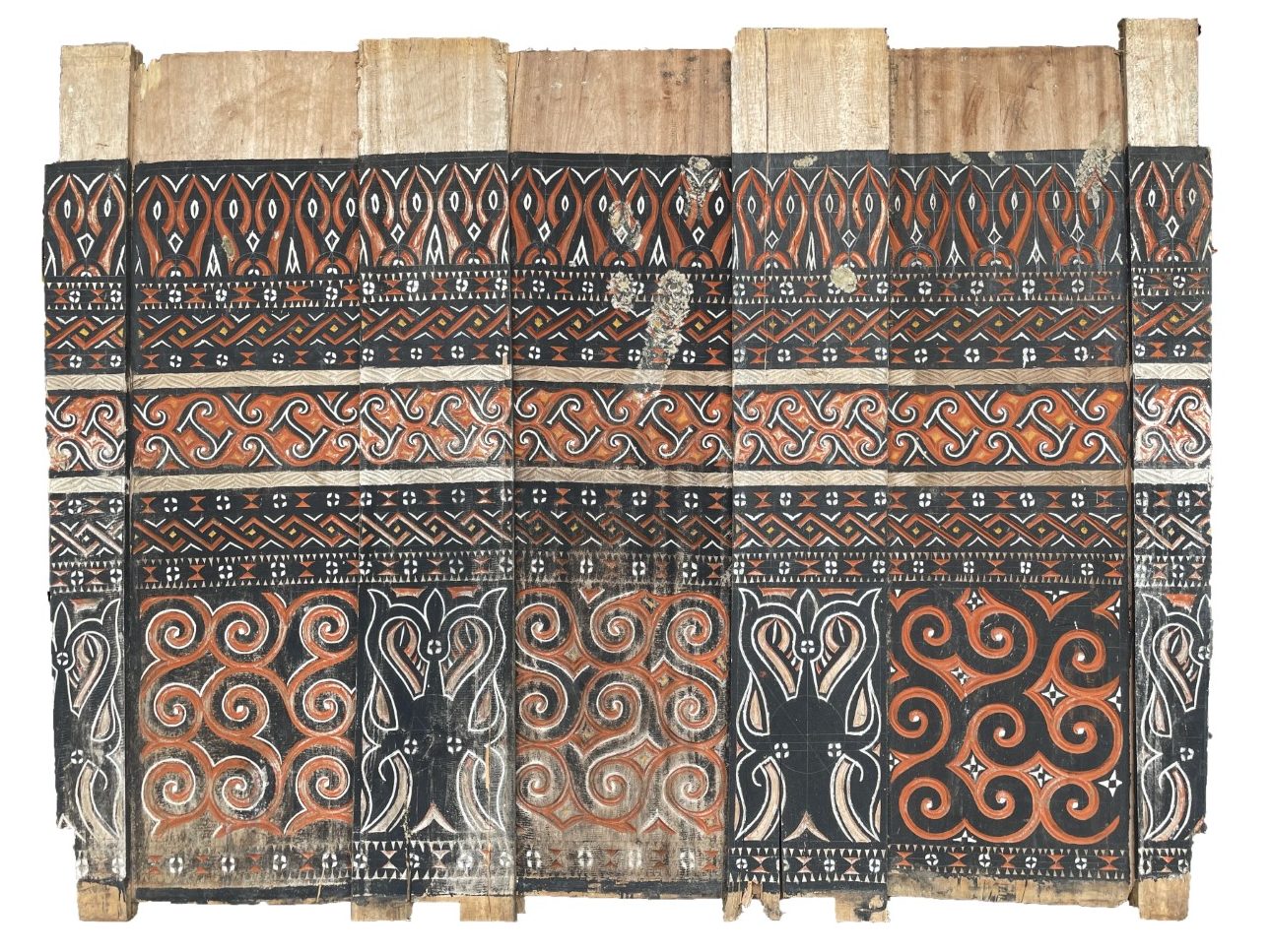 Antique Toraja Panel Colored