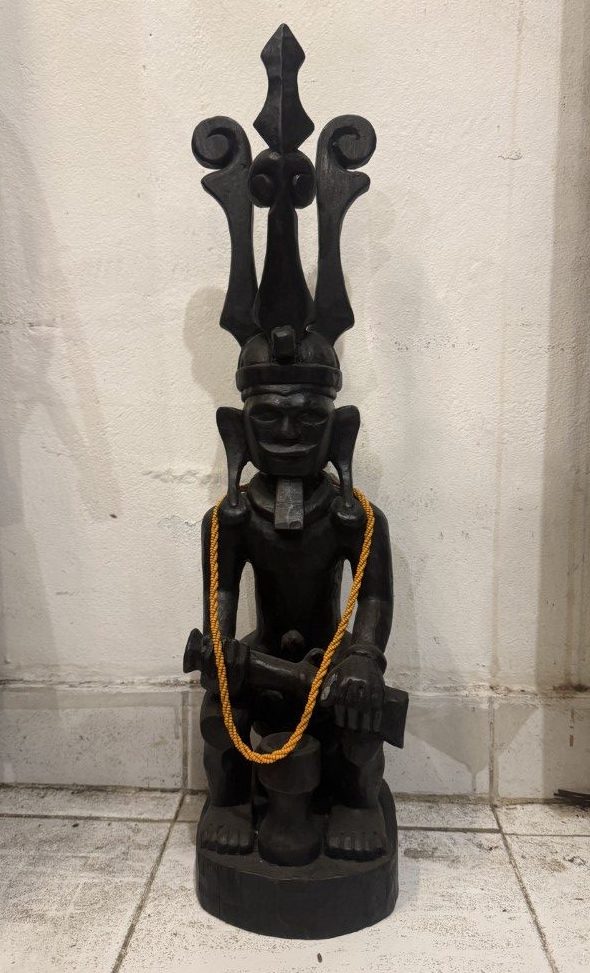 Nias Warrior statue